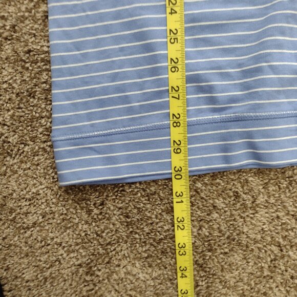 Gymboree 10-12, Blue Striped Sweatshirt Dress. Gently worn Condition - Picture 7 of 8
